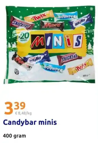 Action Candybar minis aanbieding