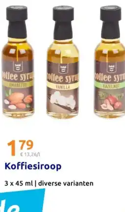 Action Koffiesiroop aanbieding