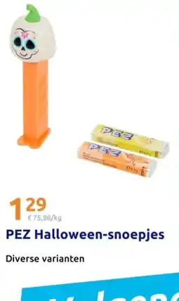 Action PEZ Halloween-snoepjes aanbieding