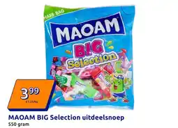 Action MAOAM BIG Selection uitdeelsnoep aanbieding