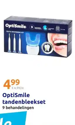 Action OptiSmile tandenbleekset aanbieding