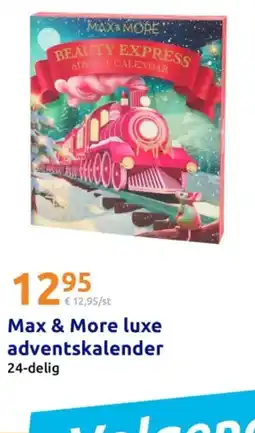 Action Max & More luxe adventskalender aanbieding