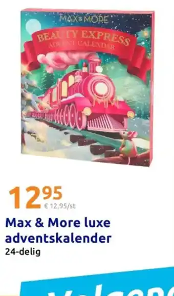 Action Max & More luxe adventskalender aanbieding