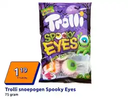 Action Trolli snoepogen Spooky Eyes aanbieding