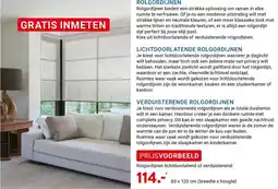 Kluswijs Rolgordijnen lichtdoorlatend of verduisterend aanbieding