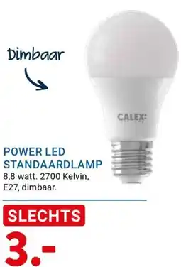 Kluswijs Power LED standaardlamp aanbieding