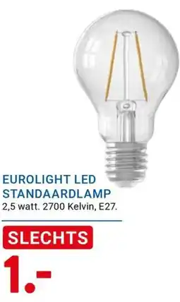 Kluswijs Eurolight led standaardlamp aanbieding