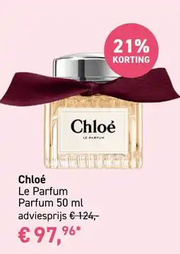 Mooi parfumerie Chloé Le Parfum aanbieding