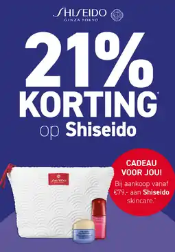 Mooi parfumerie Op Shiseido aanbieding