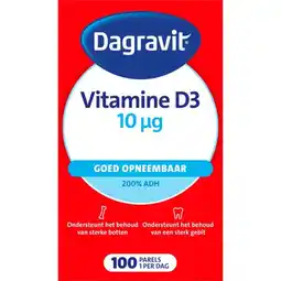 Plein.nl gratis verzending2+2 gratis: Dagravit Vitamine D Parels 10 µg aanbieding