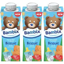 Plein.nl 3x Bambix Drinkpap Koekjes 12+mnd aanbieding