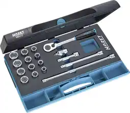 Conrad Hazet 880/17 Dopsleutelset Metrisch 3/8 (10 mm) 17-delig aanbieding