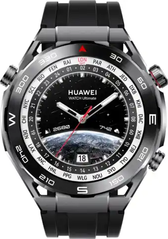 Coolblue Huawei Watch Ultimate Zwart aanbieding