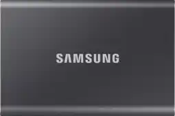 Coolblue Samsung T7 SSD 1TB Grijs aanbieding