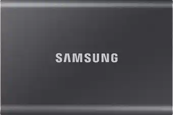 Coolblue Samsung T7 SSD 1TB Grijs aanbieding