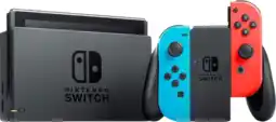 Coolblue Nintendo Switch Rood/Blauw aanbieding