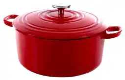 Coolblue BK Bourgogne Braadpan 24 cm Chili Red aanbieding