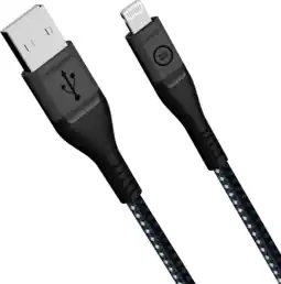 Coolblue BlueBuilt Usb A naar Lightning Kabel 1,5m Kevlar Zwart aanbieding