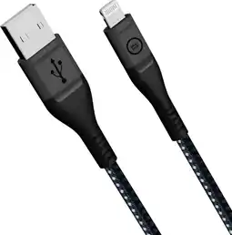 Coolblue BlueBuilt Usb A naar Lightning Kabel 1,5m Kevlar Zwart aanbieding
