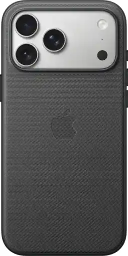 Coolblue Apple iPhone 17 Pro Max TechWoven Back Cover met MagSafe Zwart aanbieding