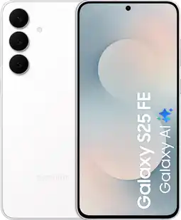 Coolblue Samsung Galaxy S25 FE 256GB Wit 5G aanbieding