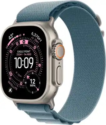Coolblue Apple Watch Ultra 3 Cellular 49mm Natural Alpine Band L aanbieding