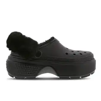 Foot Locker Crocs Clog Sneakers Dames - Zwart - Maat 39-40 - Leer aanbieding