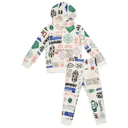 Foot Locker Jordan Brooklyn Aop Trainingspakken Peuter - Wit - Maat 116 - 122 CM aanbieding