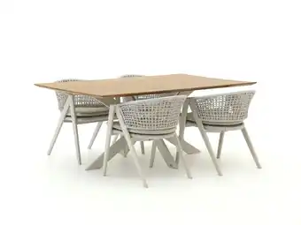 Kees Smit Manifesto Valsecca/Furato 180cm dining tuinset 5-delig aanbieding