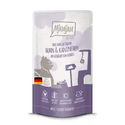 Zooplus 24x125g MjAMjAM Quetschie Kip & Konijn nat kattenvoer aanbieding