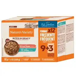 Zooplus Voordeelpakket Nature's Variety Bites in Saus 48 x 85 g - Vis selectie (2 soorten) aanbieding