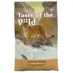 Zooplus 6,6kg Canyon River Feline Taste of the Wild Kattenvoer aanbieding
