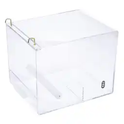 Zooplus Maat L: TIAKI No-Mess acryl vogelvoederhuisje L20xB25xH20cm Vogels aanbieding