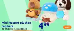 Action Mini Matters pluchen capibara aanbieding