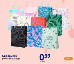 Action Cadeautas aanbieding