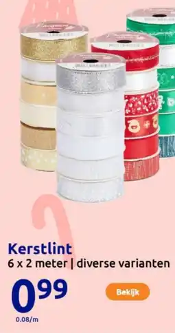 Action Kerstlint aanbieding