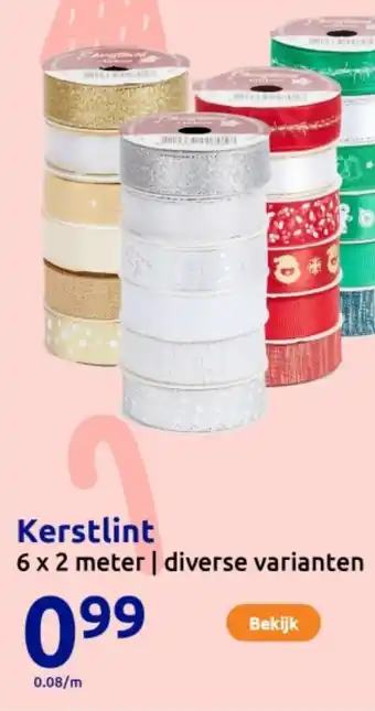 Action Kerstlint aanbieding