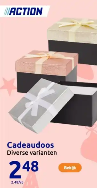 Action Cadeaudoos aanbieding