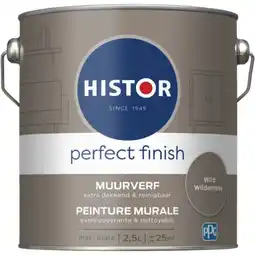 Praxis Histor Perfect Finish Muurverf - Mat - Wild Wilderness - 2,5L aanbieding