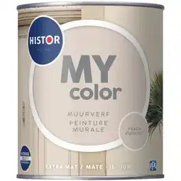 Praxis Histor MY Color Muurverf - Extra Mat - Peach Pudding - 1L aanbieding