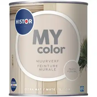 Praxis Histor MY Color Muurverf - Extra Mat - Peach Pudding - 1L aanbieding