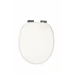 Praxis Aquazuro WC-bril Fermo - MDF - Softclose - Verstelbaar - Quick Release - Wit aanbieding
