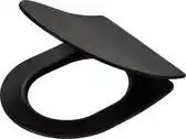 Praxis Tiger WC-bril Tune - Duroplast - D-vorm - Softclose - Verstelbaar - Quick Release - Zwart aanbieding