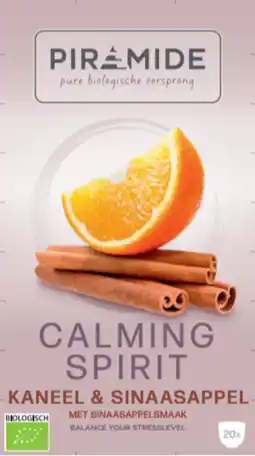 De Online Drogist Piramide Calming Spirit Kaneel & Sinaasappel Thee aanbieding