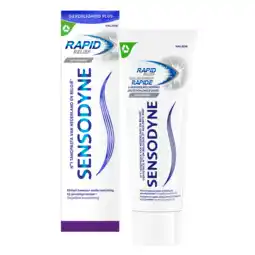 De Online Drogist Sensodyne Rapid Relief Whitening Tandpasta aanbieding