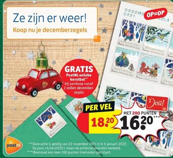 Kruidvat Postzegels aanbieding