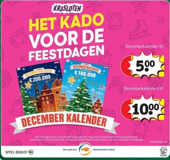 Kruidvat December Kalender aanbieding