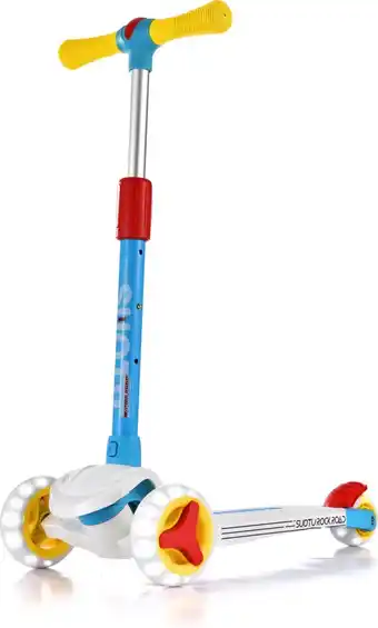 Bol.com Suotu Kinderstep - Step - lichtgevende wielen - 3-12 Jaar - Jongens/Meisjes aanbieding