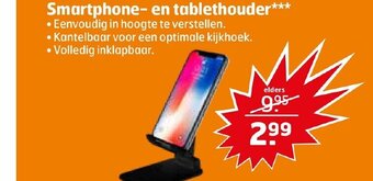 Trekpleister Smartphone- en tablethouder aanbieding