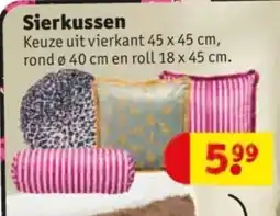 Kruidvat Sierkussen aanbieding